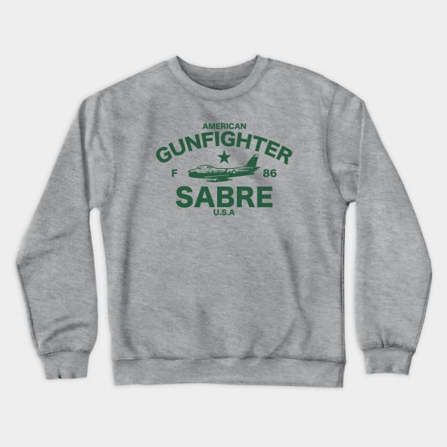 F-86 Sabre Crewneck Sweatshirt by TCP